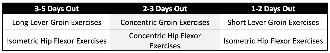 Addressing The Hip In-Season&##x3a; Exercises, Programming, and Key Considerations