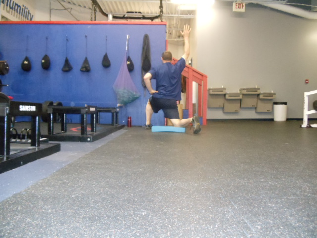 Kneeling Hipflexor With Rotation